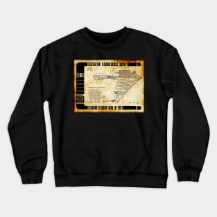 Federation Technological Survey Enemy Vessel Crewneck Sweatshirt